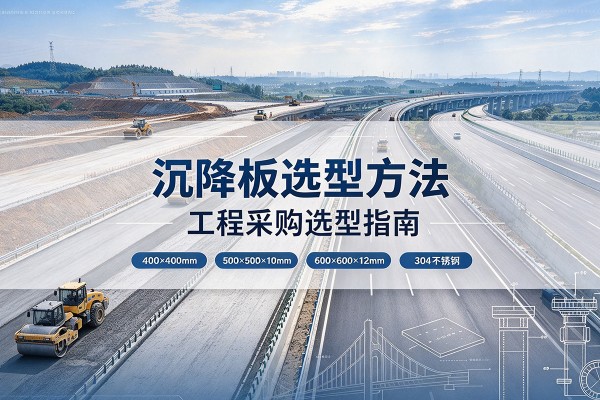临河沉降板选择方法