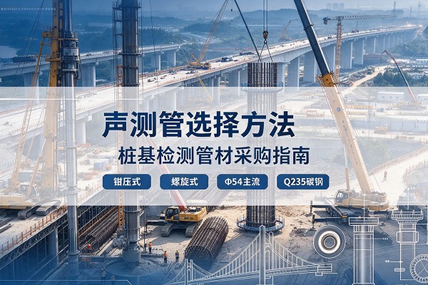 临河声测管选型标准