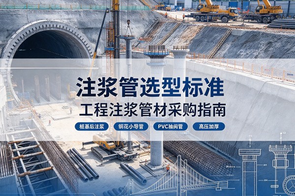 临河注浆管选型标准