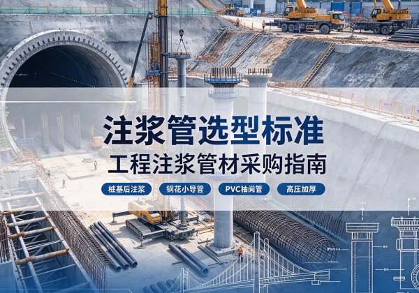 临河注浆管选型标准