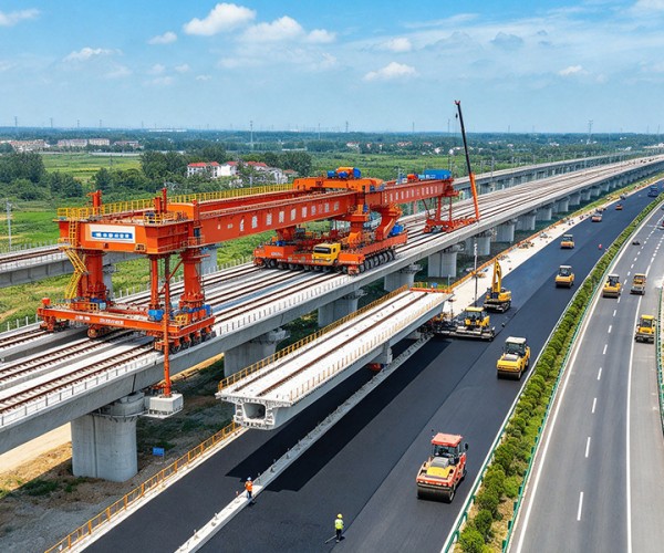 临河公路建设